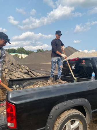 Crew handling site prep and exterior groundwork